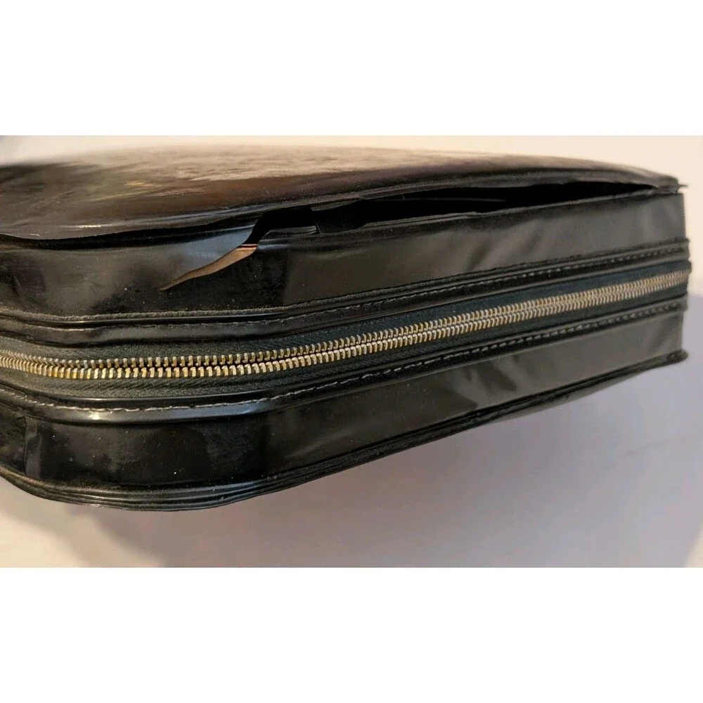 RARE HTF Vintage Mary Kay Cosmetics Consultant Case 60s 70s Black Briefcase Bag